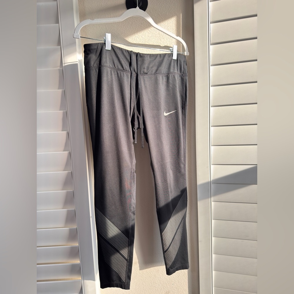 Nike Charcoal Joggers with Black Accents